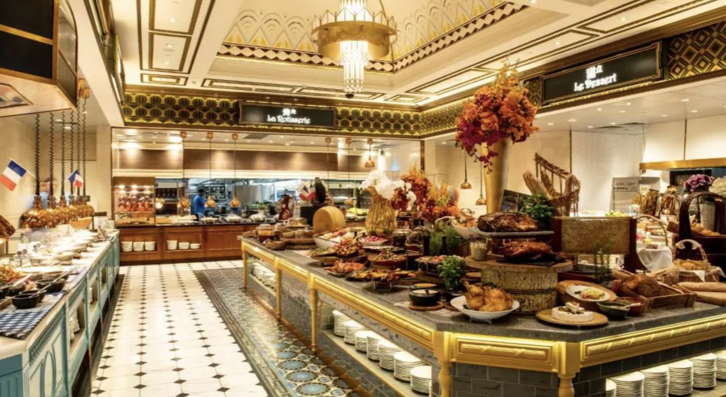 澳門巴黎人自助餐 Le Buffet 優惠低至 5 折!人均 HK$384 起,海鮮吧/鵝肝/烤乳豬/甜品旋轉木馬任食
