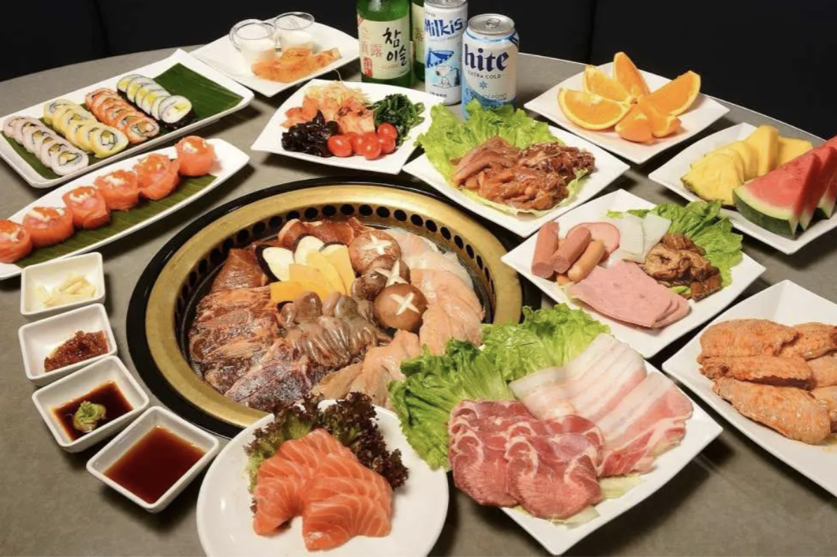 漢和韓國料理自助餐